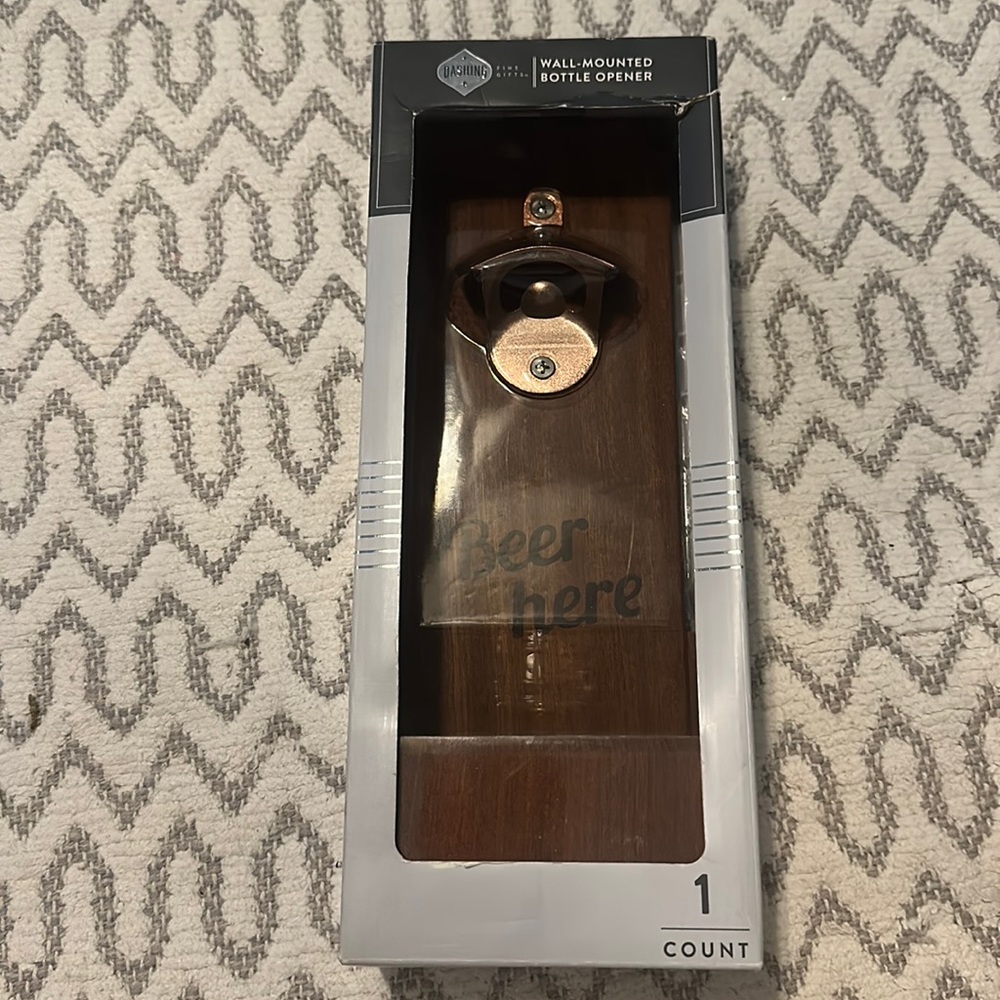 Dashing Bottle Opener Wall Mounted
